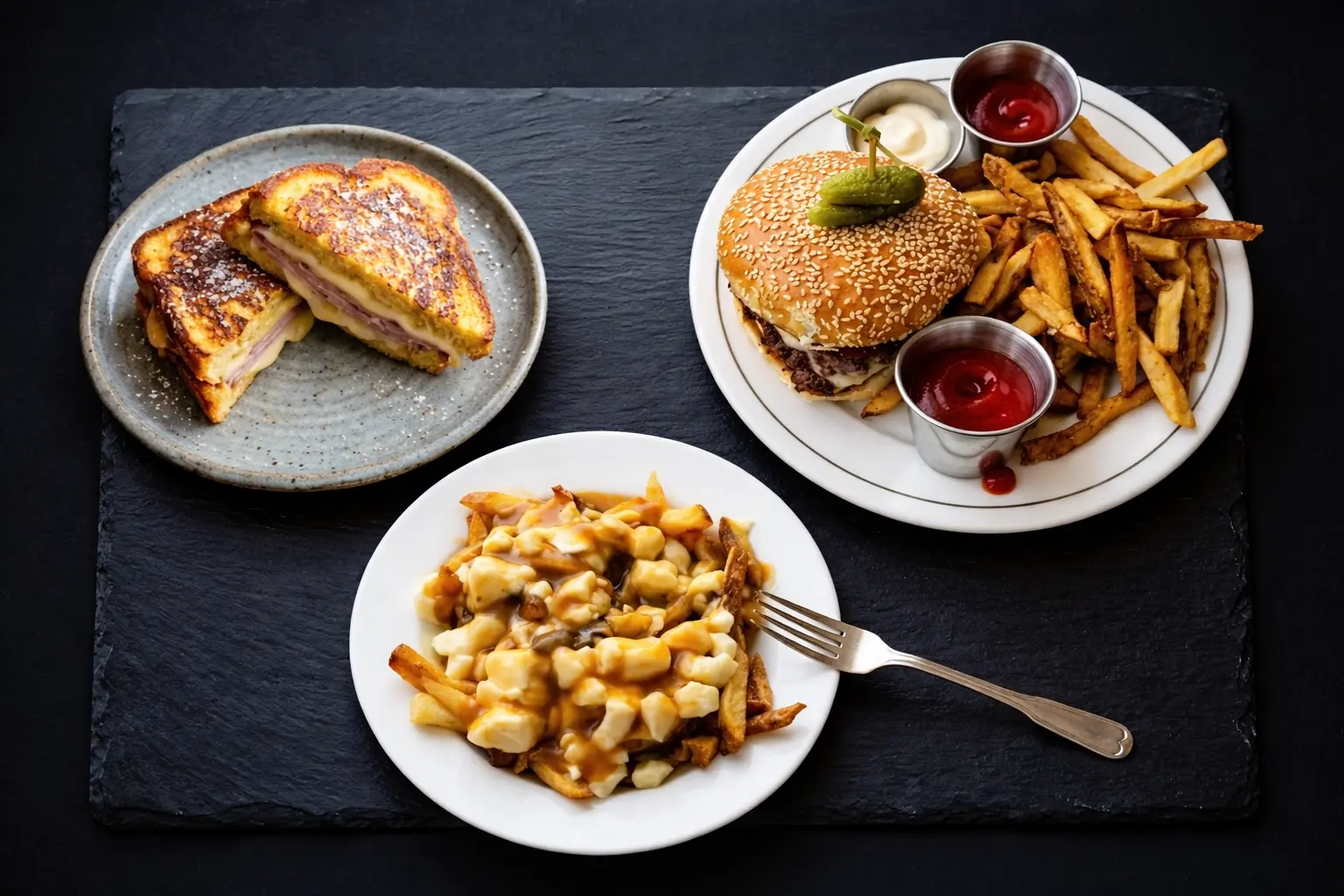 Pelly Pine Restaurant signature dishes - burgers, poutine and comfort food in Pelly, SK