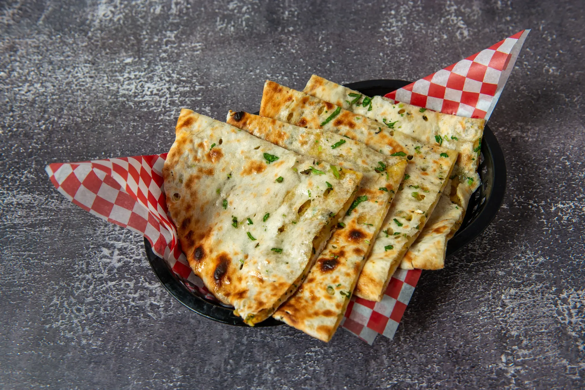 Indian fusion dish at Pelly Pine Restaurant in Pelly, SK